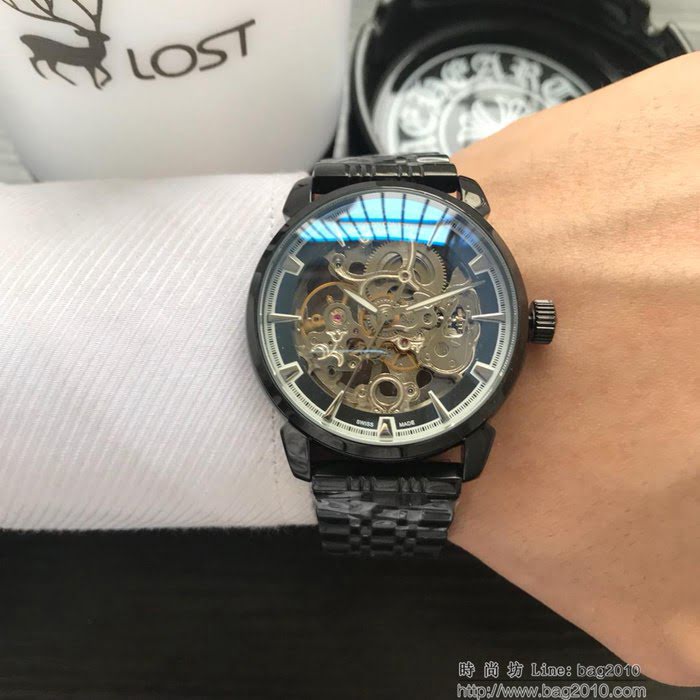 江詩丹頓 Vacheron Constantin 勁爆鏤空設計 全自動機械機芯 精品男士腕表  wssb3540